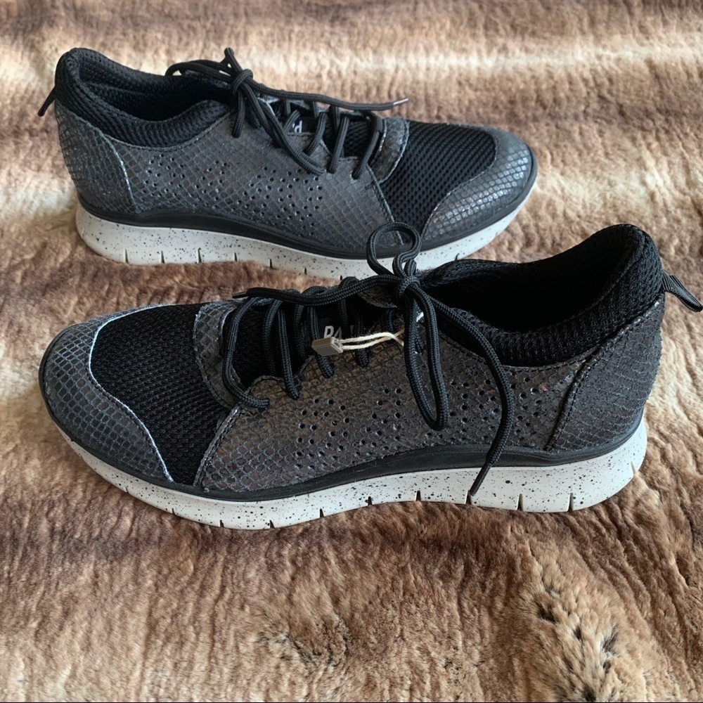 P448 Snakeskin Mesh Sneakers